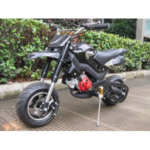Quality 49cc 2stroke kick start mini Kids pit bike Gas Dirt Bike