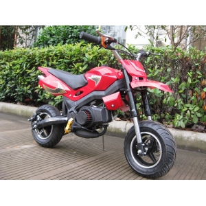 Quality 49cc 2stroke kick start mini Kids pit bike Gas Dirt Bike