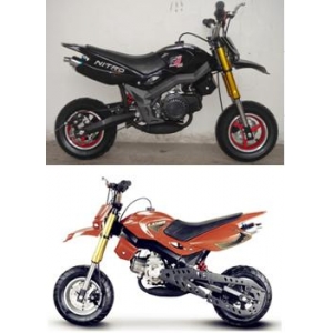 Quality 49cc 2stroke kick start mini Kids pit bike Gas Dirt Bike
